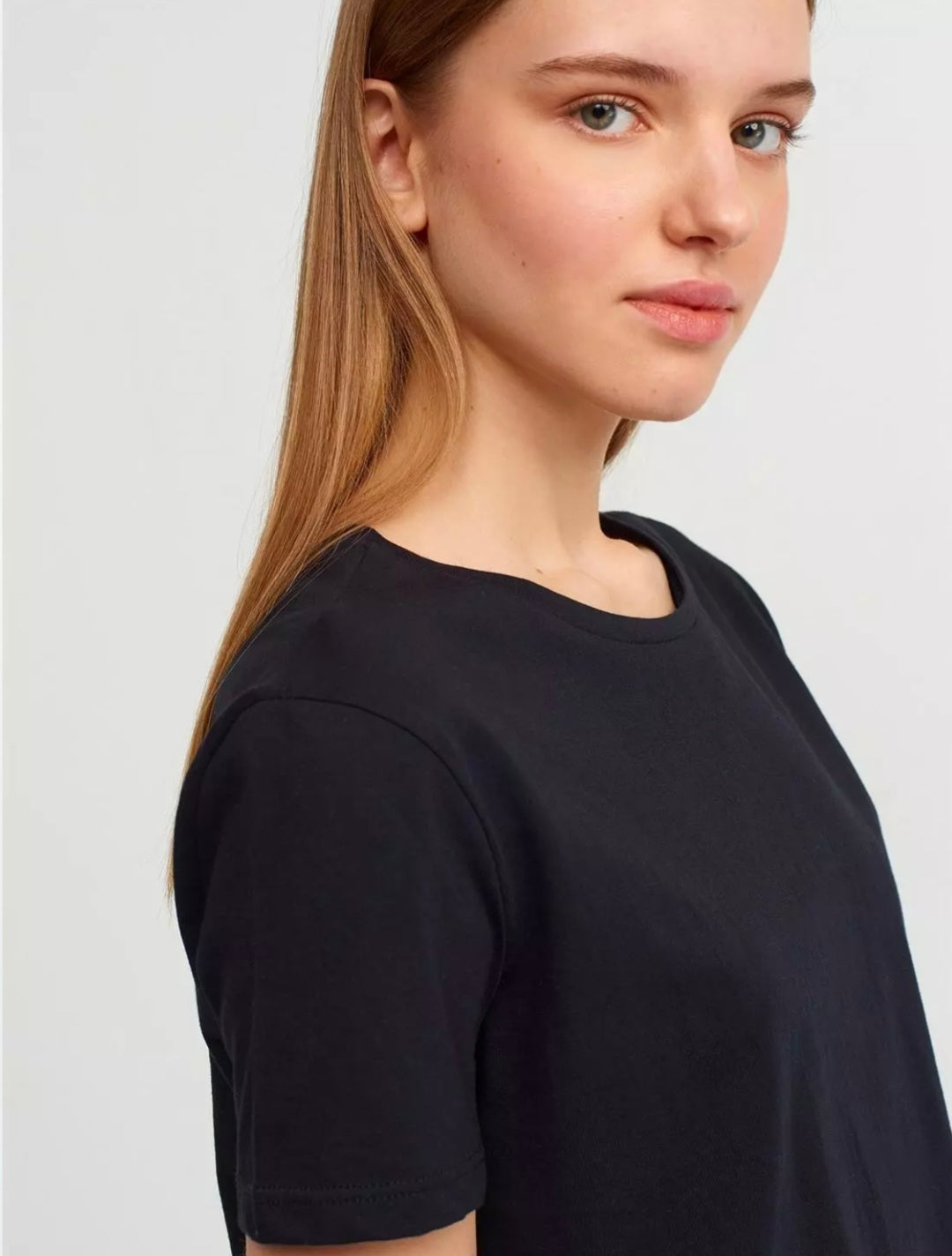 3471 Crew Neck Basic T-Shirt