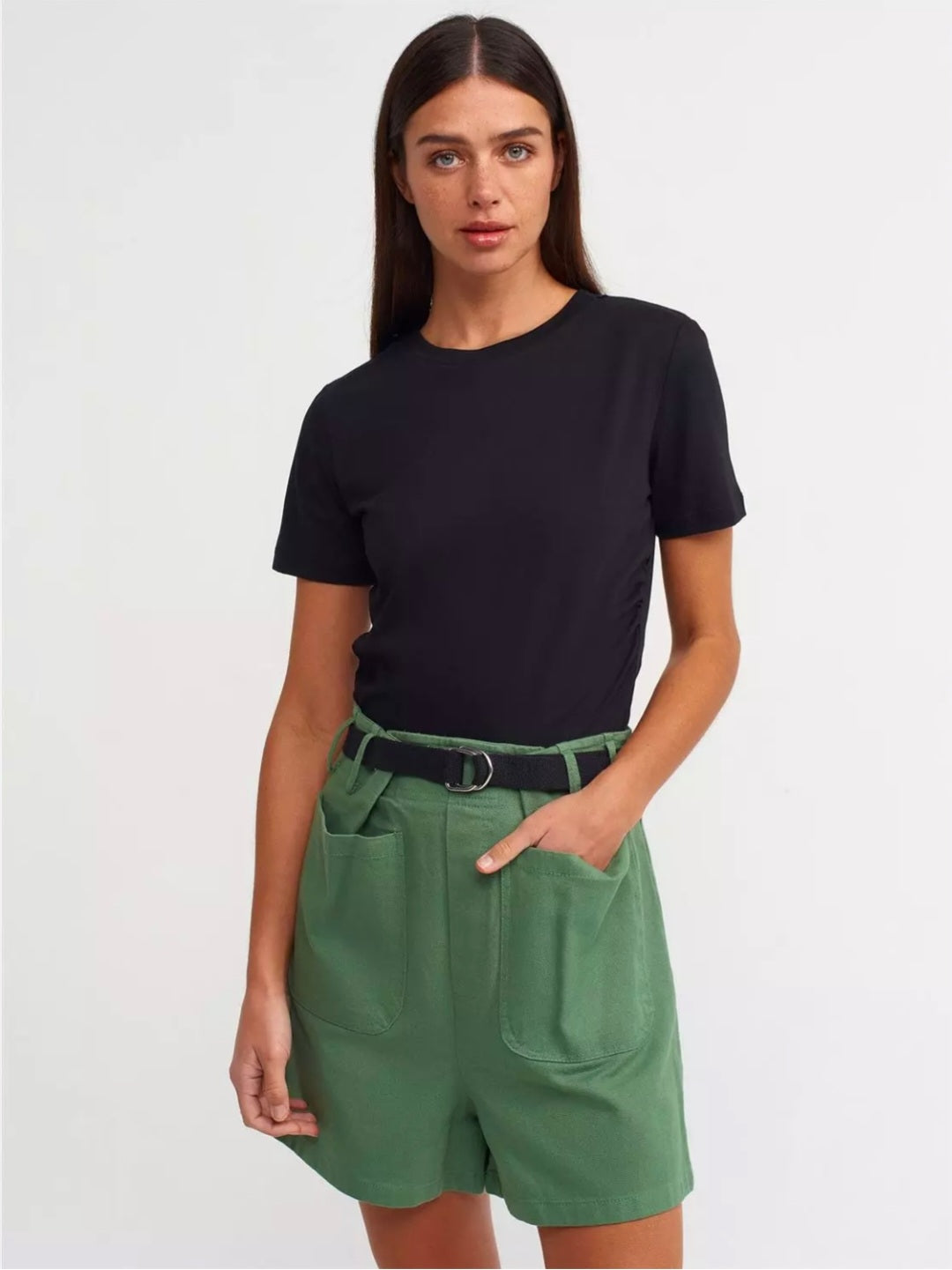 70365 Belted Shorts
