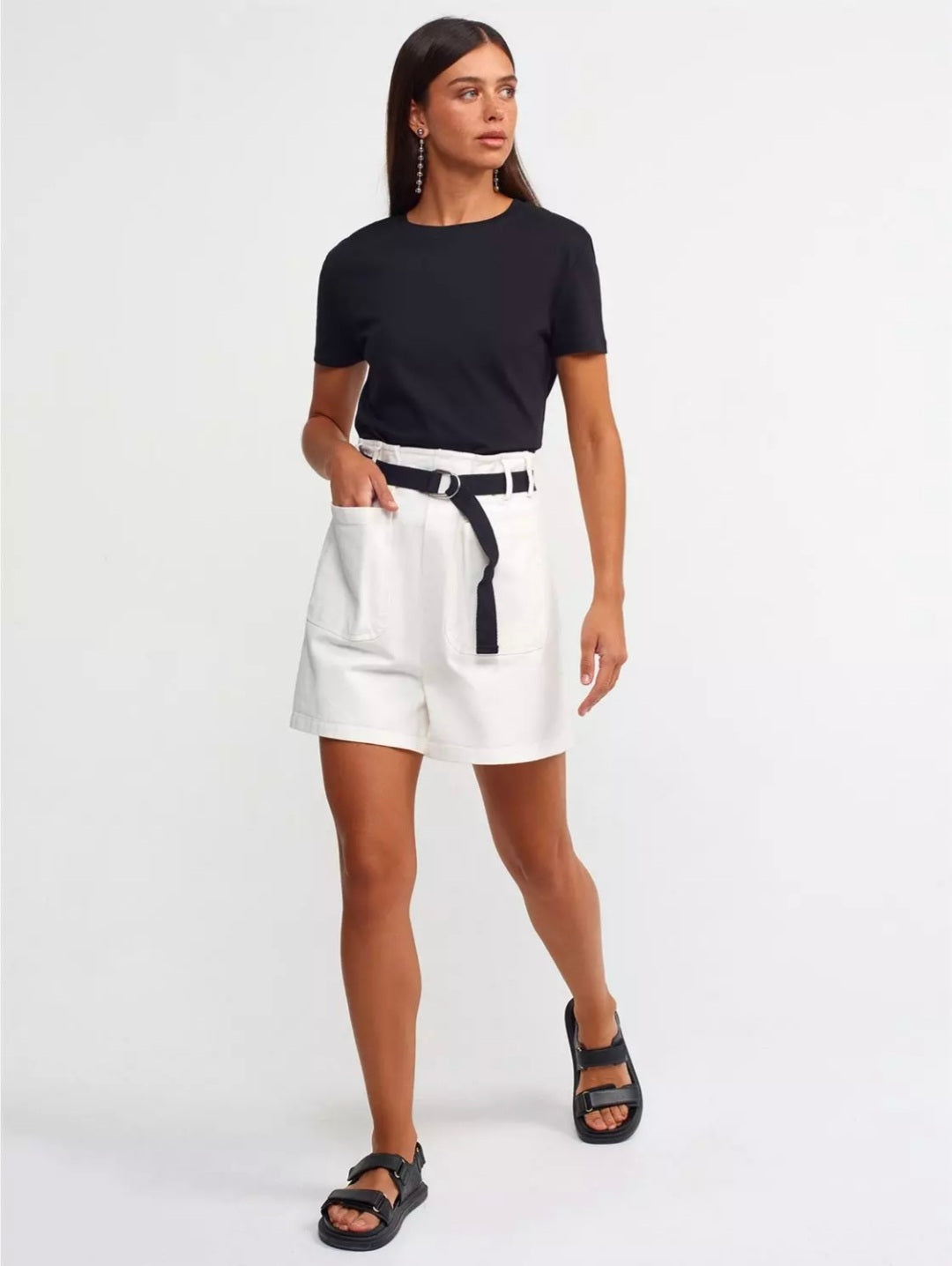 70365 Belted Shorts