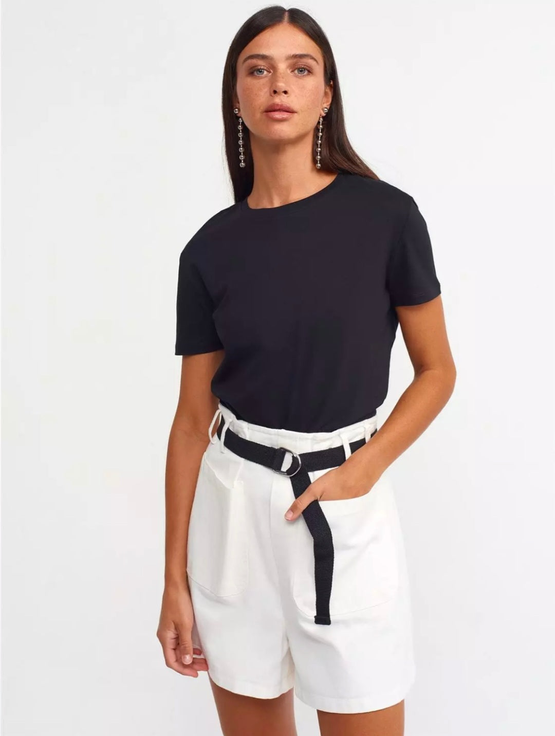 70365 Belted Shorts