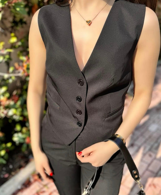 60542 Double Breasted Vest