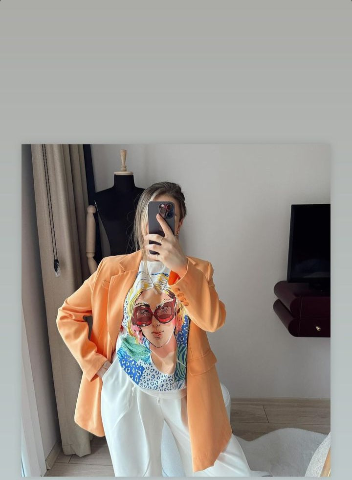 180221 Multicolor printed tshirt