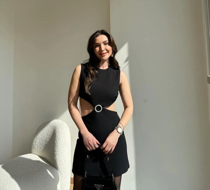 12242 COUTURE SHORT DRESS