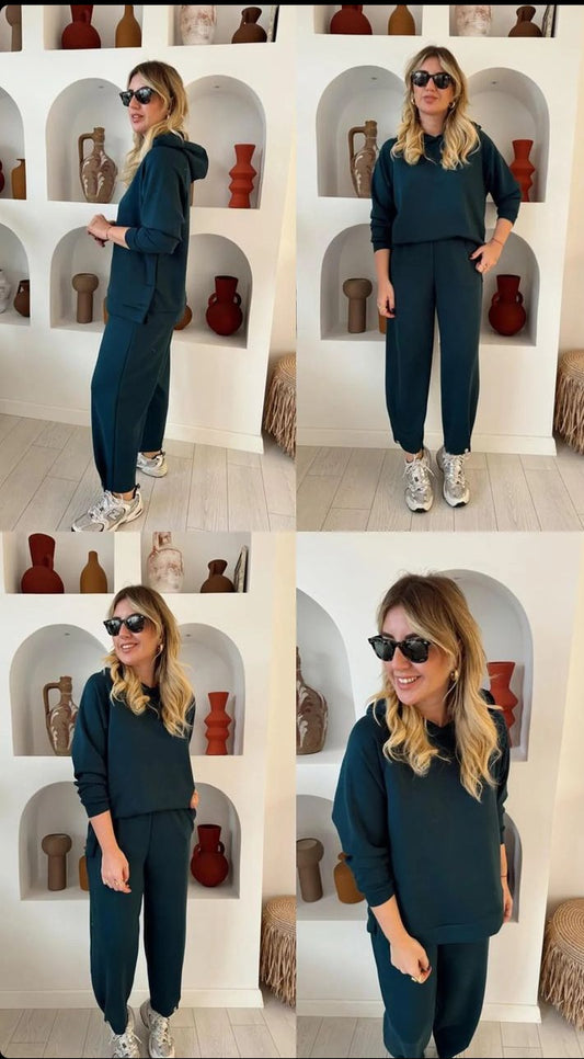 7084 Set hoodie with pant