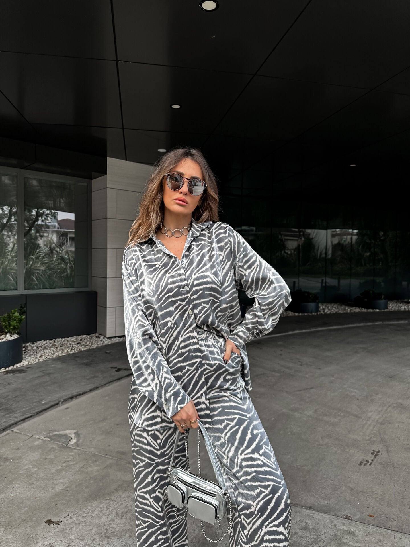 2861 Satin set