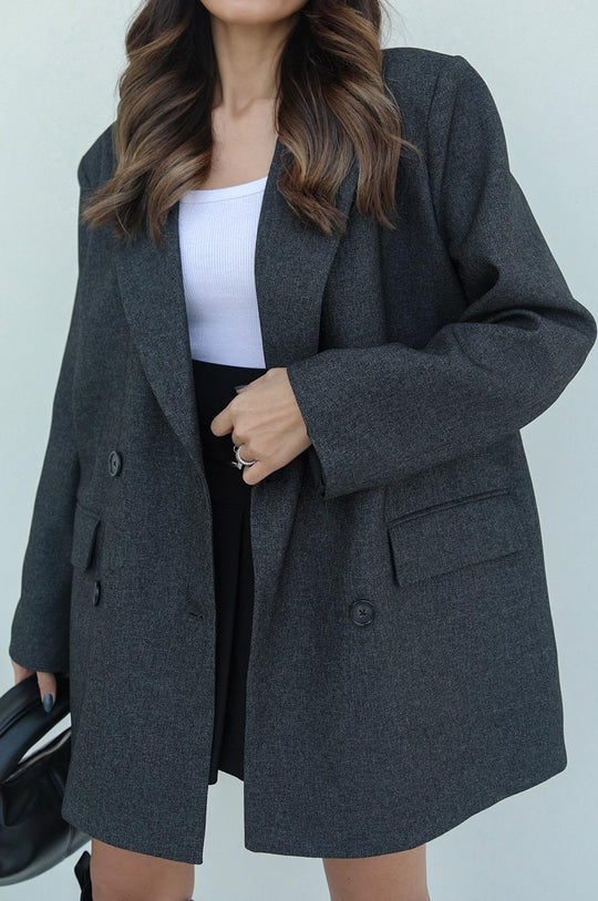24k54489Anthracite Blazer jacket