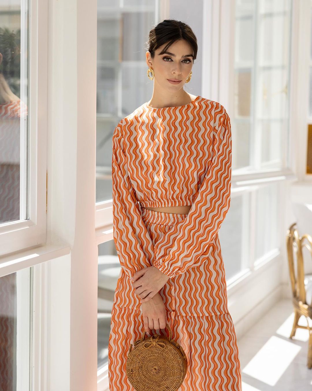 122-0001 RV long skirt set