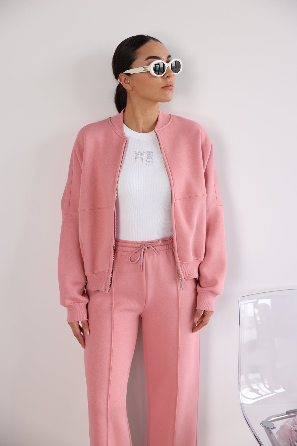 98606 Tracksuit With Zipper Shirt