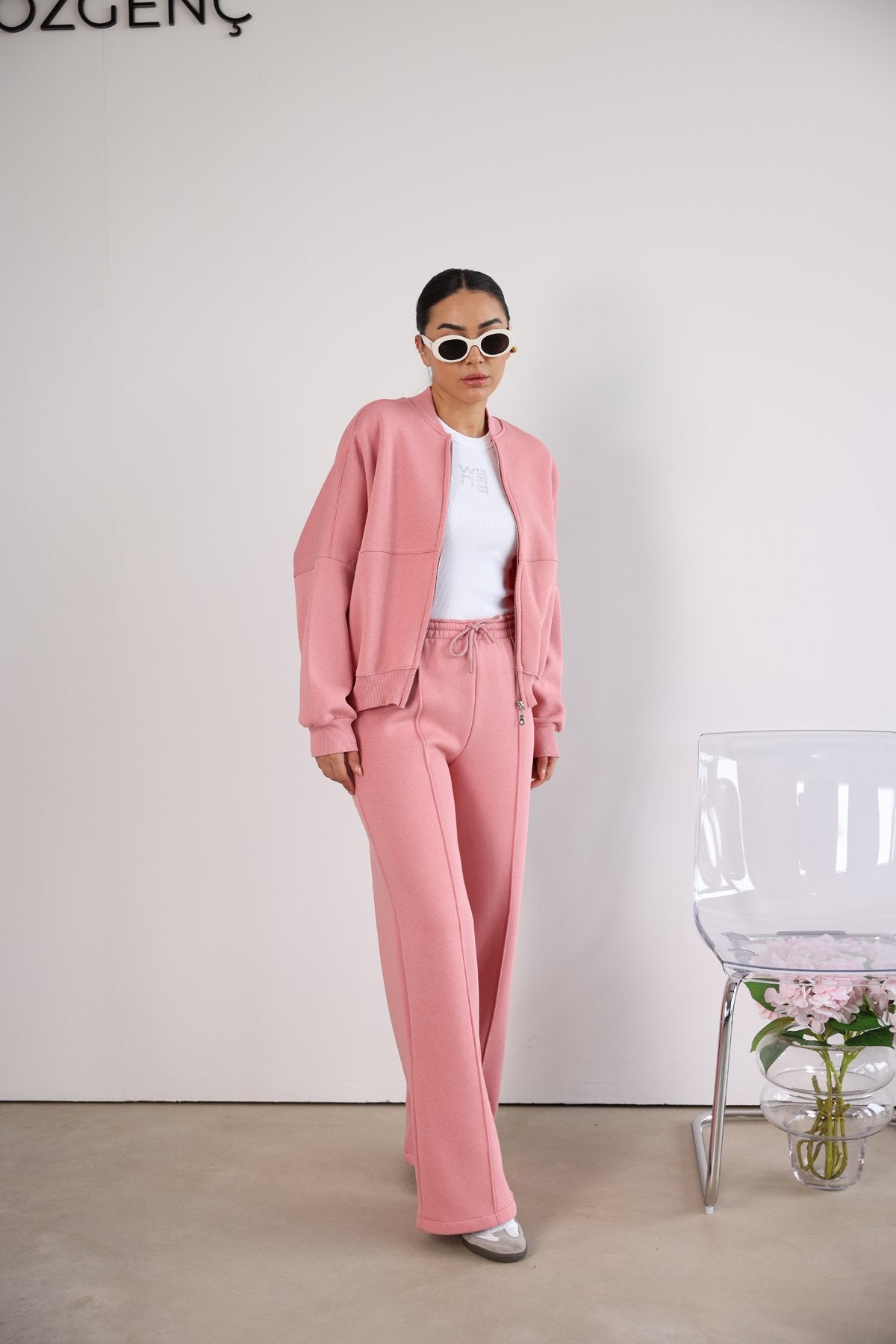 98606 Tracksuit With Zipper Shirt