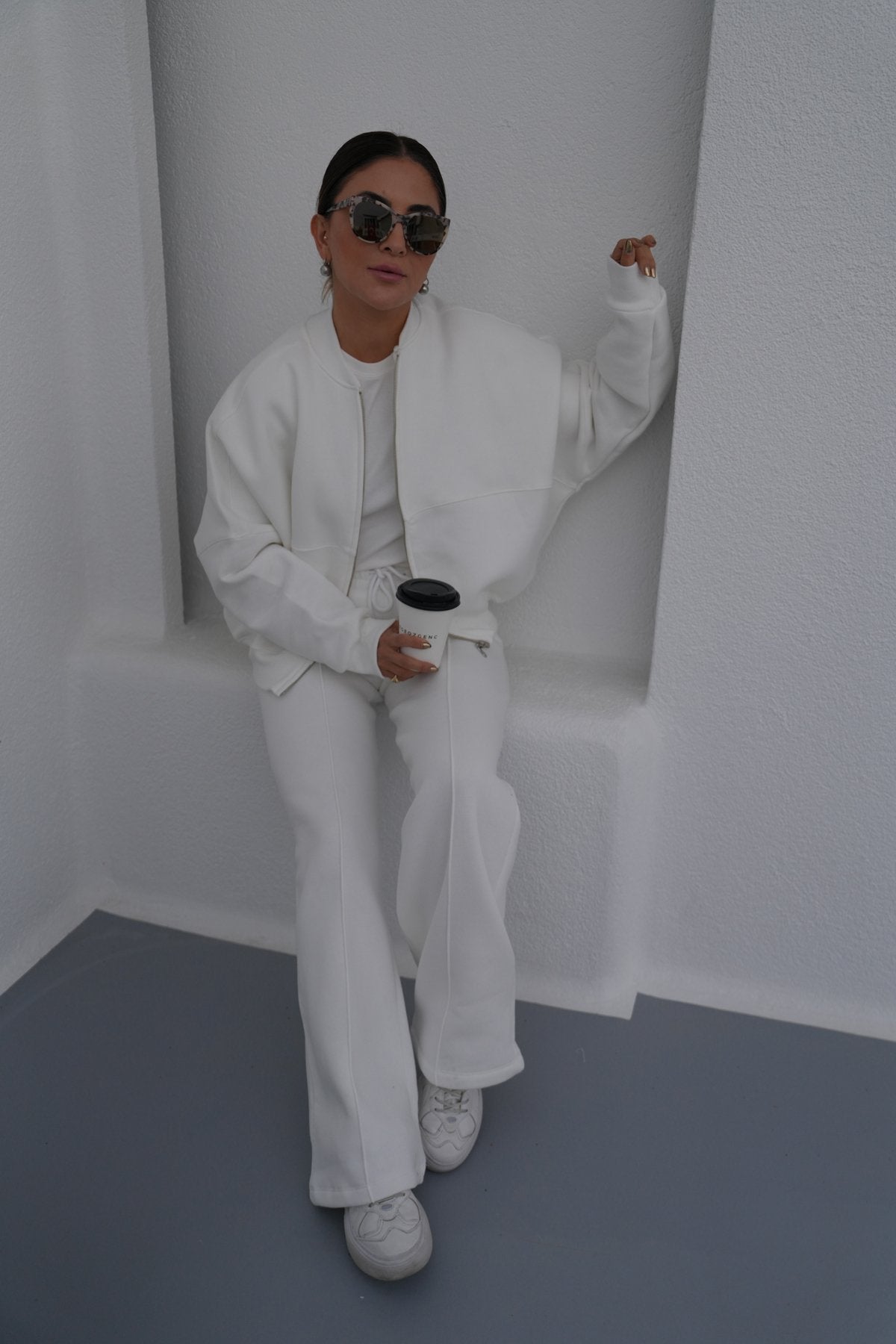 98606 Tracksuit With Zipper Shirt
