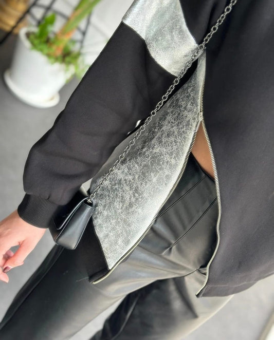 23654 sweatshirt with zipper