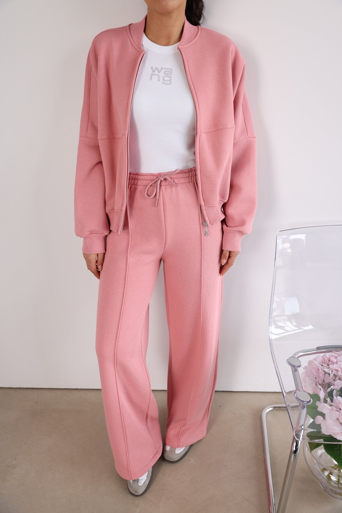 98606 Tracksuit With Zipper Shirt