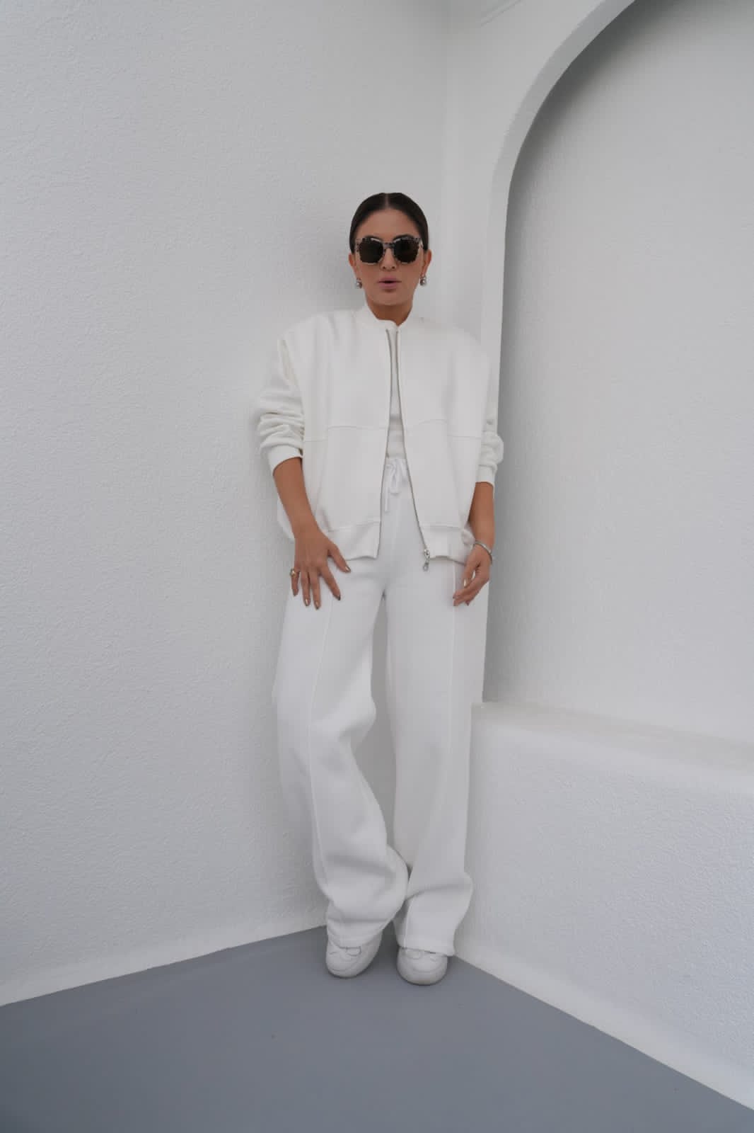 98606 Tracksuit With Zipper Shirt