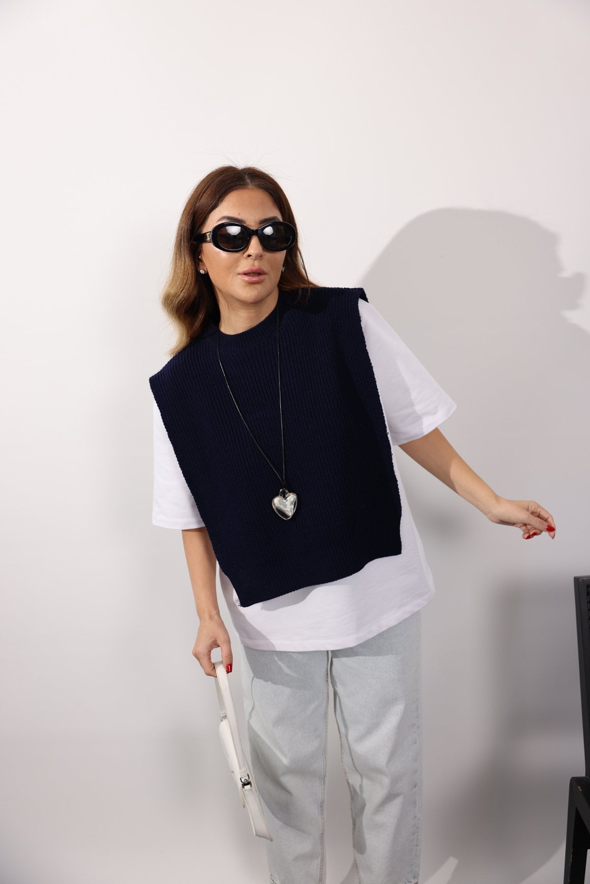 34004 Sweater Detail Blouse