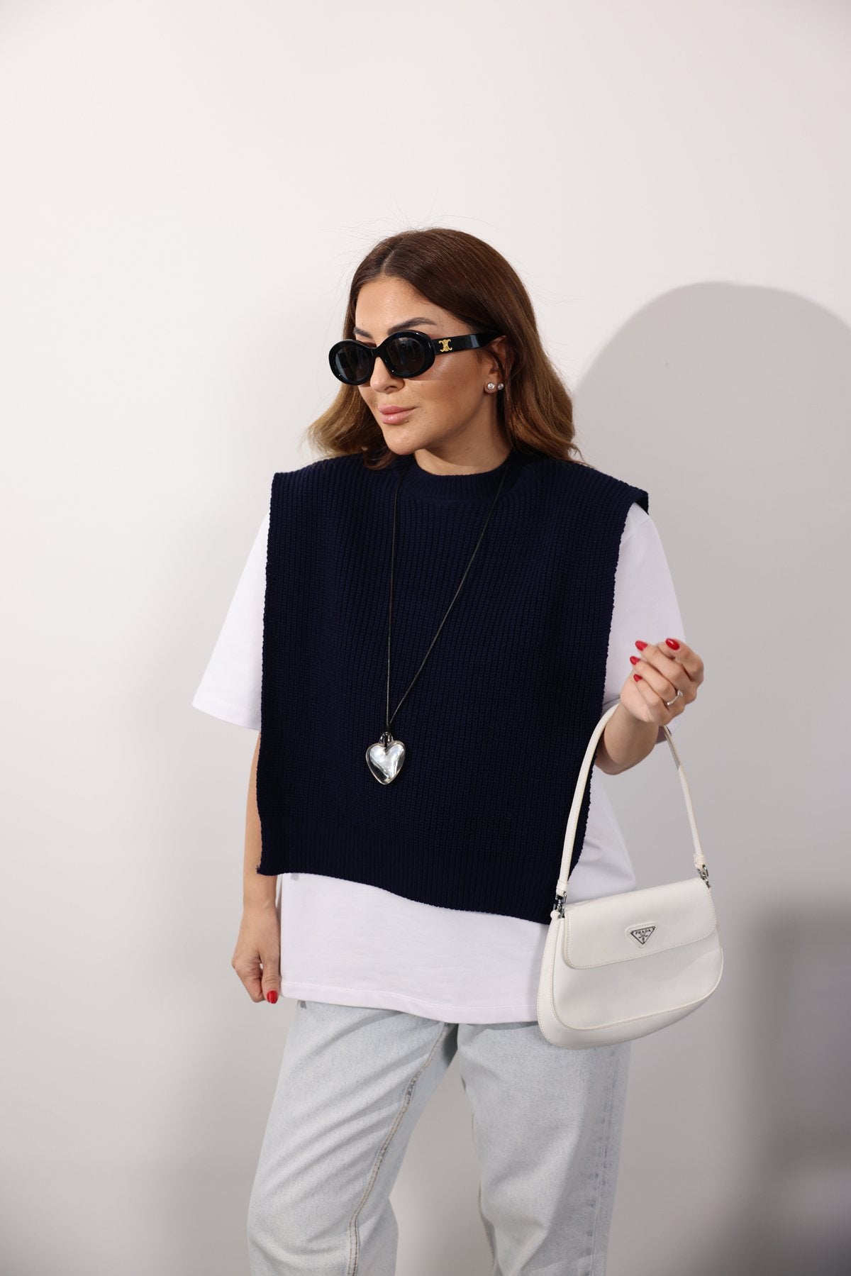34004 Sweater Detail Blouse