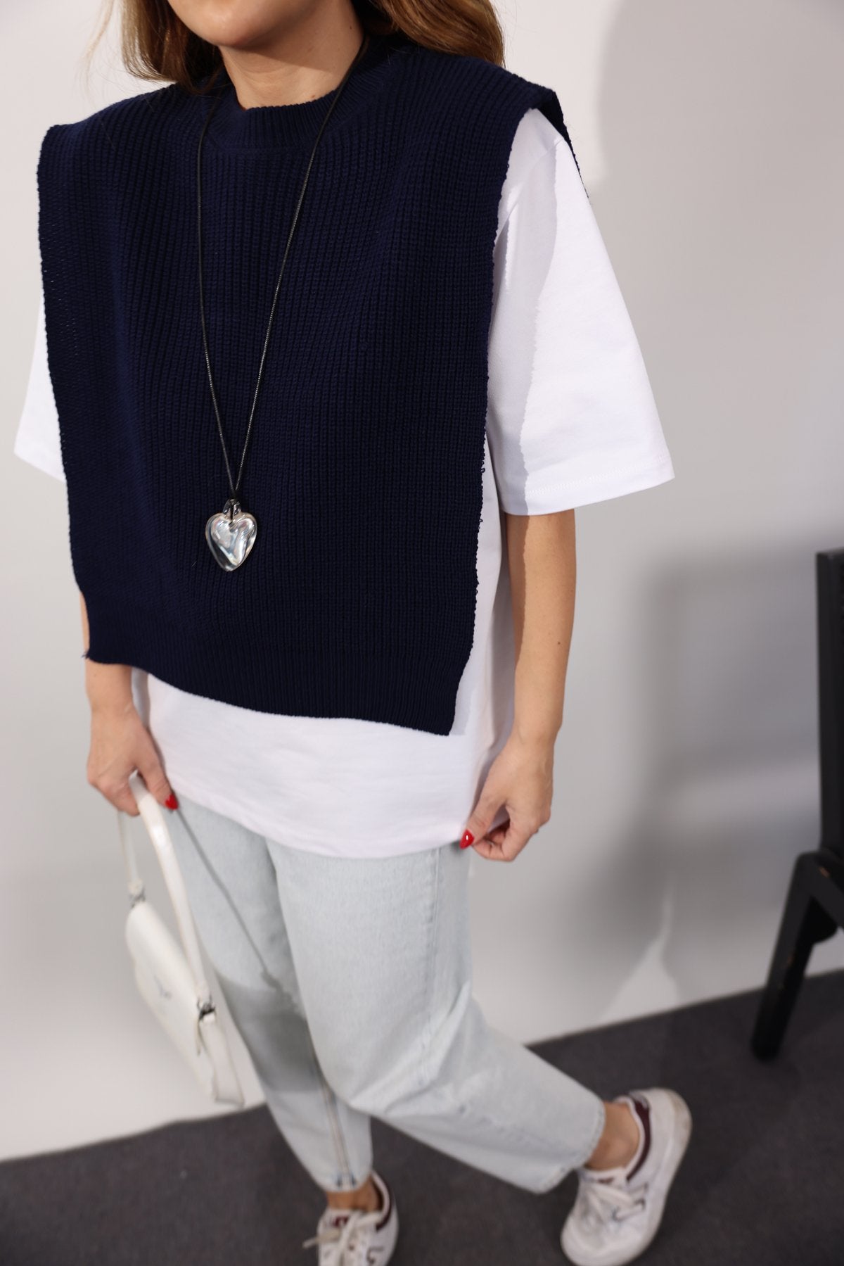 34004 Sweater Detail Blouse